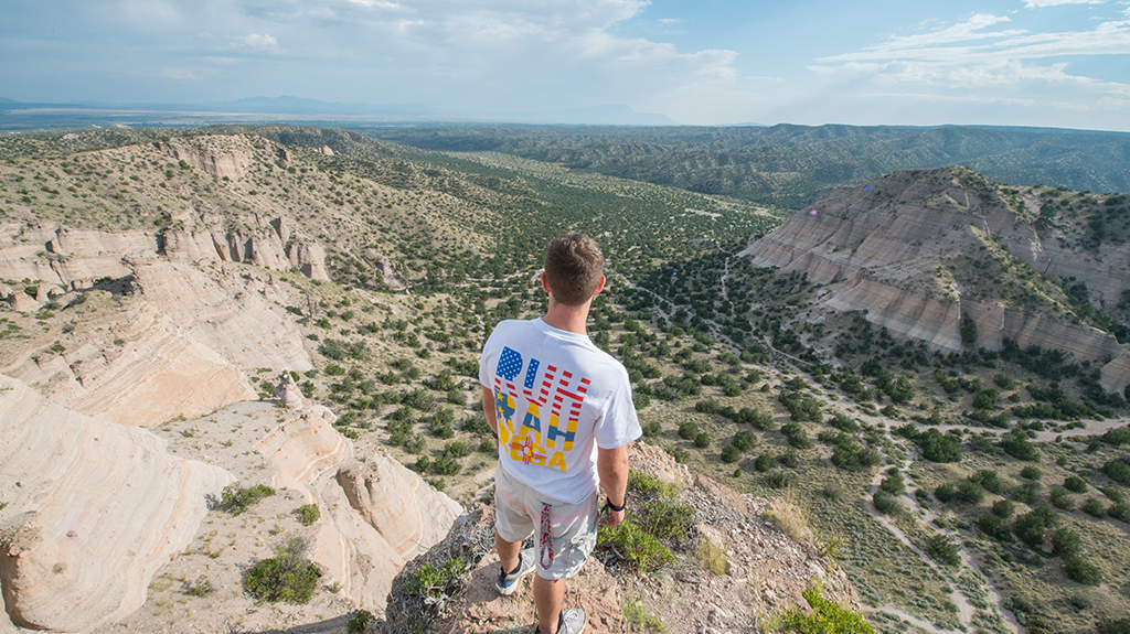 Tent Rocks Cliff View