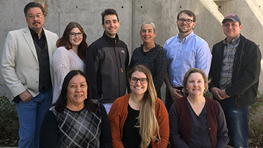 Natural Resources and Environmental Law (NREL) Clinic Students and Professor Jeanette Wolfley