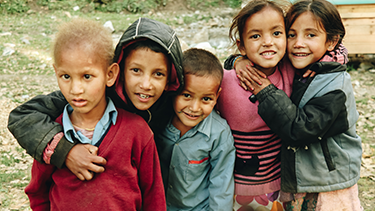 Photo of refugee children in India by Siddhant Soni on Unsplash.